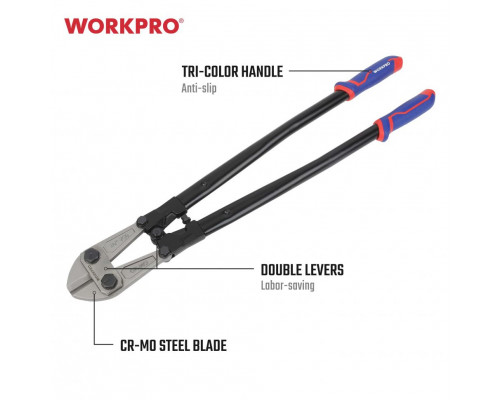 Болторез WORKPRO 750 мм WP216006