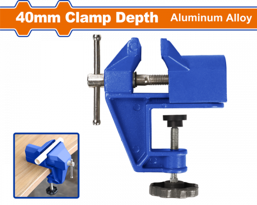 Тиски настольные 40 мм WADFOW WABV1540