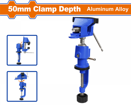 Тиски настольные 50 мм WADFOW WABV1550