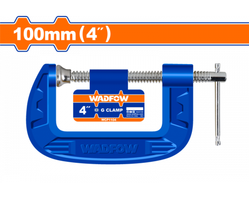 Струбцина G-образная 100 мм WADFOW WCP1104 Струбцина G-образная 100 мм WADFOW WCP1104