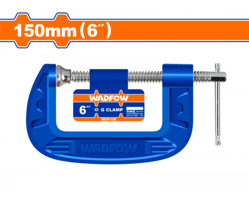 Струбцина G-образная 150 мм WADFOW WCP1106 Струбцина G-образная 150 мм WADFOW WCP1106