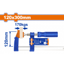 Струбцина F-типа 120х300 мм WADFOW WCP2121