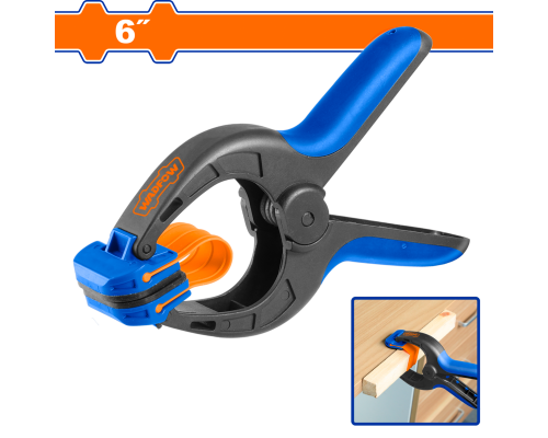 Зажим пружинный 150 мм WADFOW WCP5386 Зажим пружинный 150 мм WADFOW WCP5386