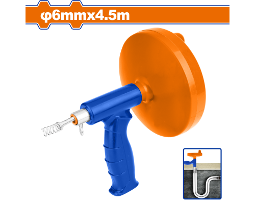 Трос сантехнический пружинный WADFOW 6 мм 4,5 м WDD3345