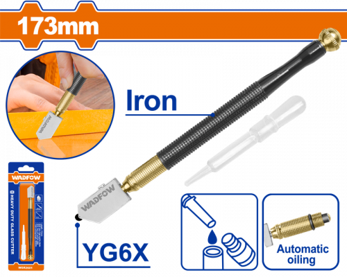 Стеклорез 173 мм WADFOW WGR2601 Стеклорез 173 мм WADFOW WGR2601