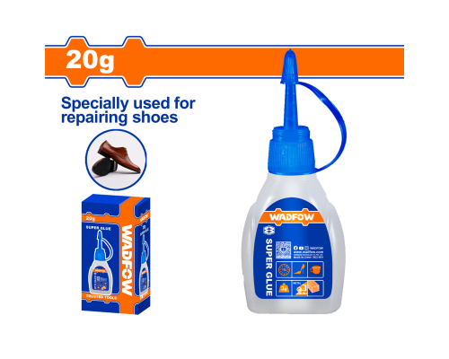 Супер клей 20 г WADFOW WGX1523 Супер клей 20 г WADFOW WGX1523