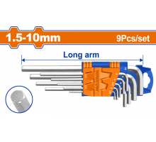 Набор шестигранников HEX 9 шт WADFOW WHK1291