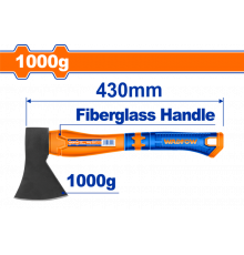 Топор 1000 гр, 43 см WADFOW WHM6310
