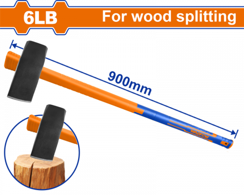 Топор-колун 2700 г, 90 см WADFOW WHM9360