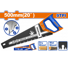 Ножовка по дереву 500 мм 9TPI WADFOW WHW1G20