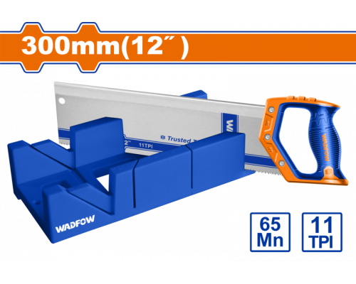 Ножовка со стуслом 300 мм 11TPI WADFOW WHW2112
