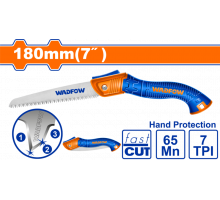 Ножовка складная 180 мм 7TPI WADFOW WHW4607