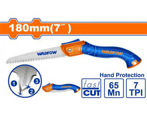 Ножовка складная 180 мм 7TPI WADFOW WHW4607 Ножовка складная 180 мм 7TPI WADFOW WHW4607