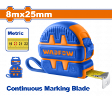 Рулетка 8 м х 25 мм WADFOW WMT1241