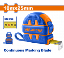 Рулетка 10 м х 25 мм WADFOW WMT1251