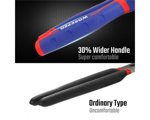 Усиленные бокорезы WORKPRO 180 мм CR-V WP231023