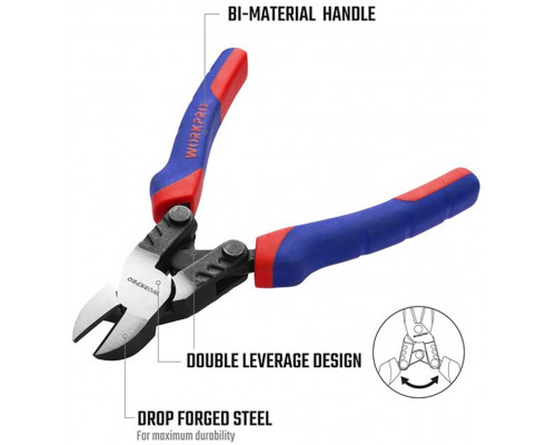 Бокорезы WORKPRO 180 мм для тяжелых работ WP231090