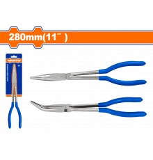 Тонкогубцы удлиненные изогнутые WADFOW WPL2E11