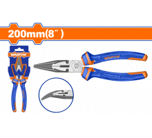 Длинногубцы изогнутые 200 мм WADFOW WPL4C08