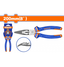 Длинногубцы изогнутые 200 мм WADFOW WPL4C08