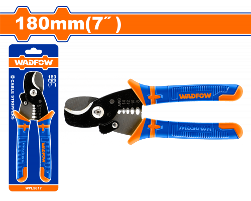Клещи для удаления изоляции 180 мм WADFOW WPL5617