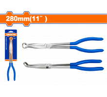 Тонкогубцы удлиненные изогнутые закругленные WADFOW WPL5E11