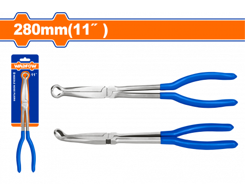 Тонкогубцы удлиненные изогнутые закругленные WADFOW WPL5E11