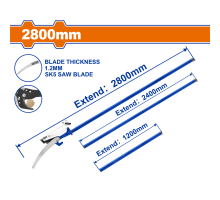 Штанговый сучкорез 2800 мм WADFOW WPR4701