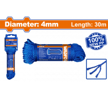 Веревка 4 мм 30 м WADFOW WRZ1304