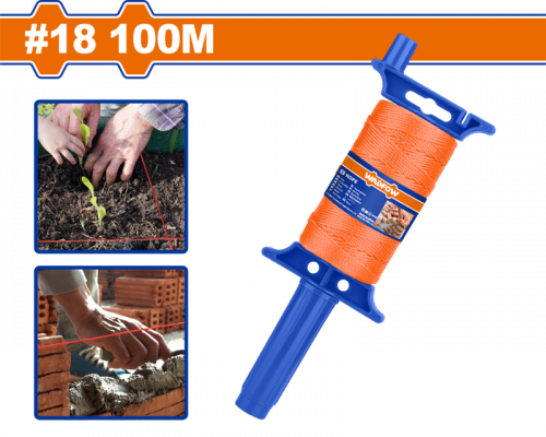 Шнур каменщика 1,5 мм Х 100 м WADFOW WRZ3318