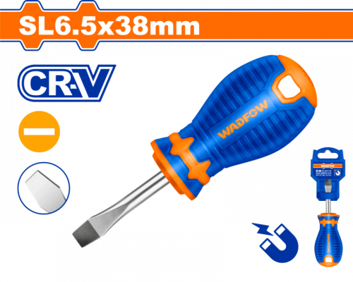 Oтвертка плоская SL6.5х38 мм WADFOW WSD1261 Oтвертка плоская SL6.5х38 мм WADFOW WSD1261