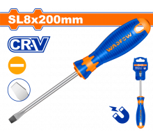 Oтвертка плоская SL8х200 мм WADFOW WSD1288