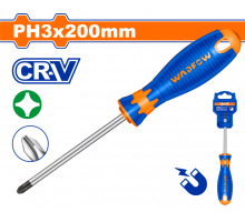 Oтвертка крестовая PH3х200 мм WADFOW WSD2238