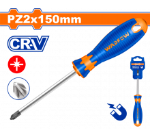 Oтвертка крестовая PZ2х150 мм WADFOW WSDZ226