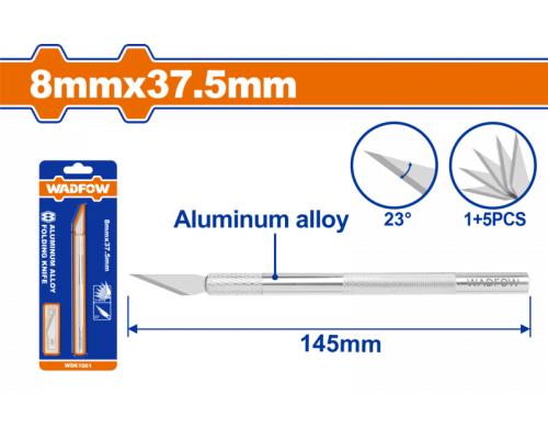 Макетный нож 145 мм WADFOW WSK1061