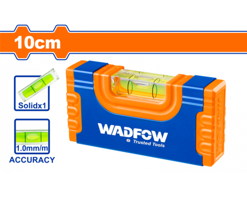 Строительный уровень мини WADFOW 100 мм WSL0G10