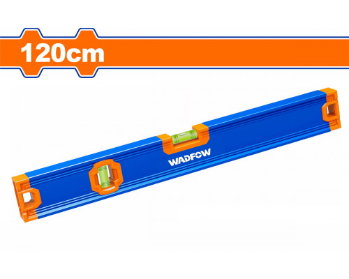 Строительный алюминиевый уровень WADFOW 120 см WSL2G120