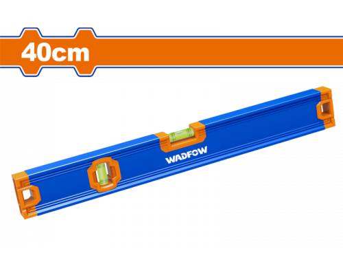 Строительный алюминиевый уровень WADFOW 400 мм WSL2G40