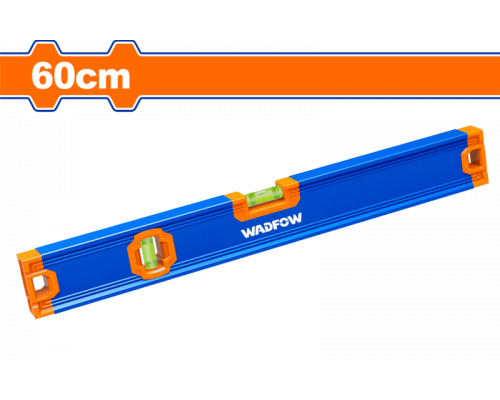 Строительный алюминиевый уровень WADFOW 600 мм WSL2G60