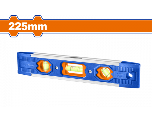 Строительный алюминиевый уровень мини WADFOW 225 мм WSL4310
