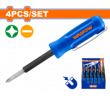 Oтвертка карманная 4 в 1 WADFOW WSS2J04