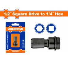 Переходник 1/2" на HEX 1/4" WADFOW WSV7K01