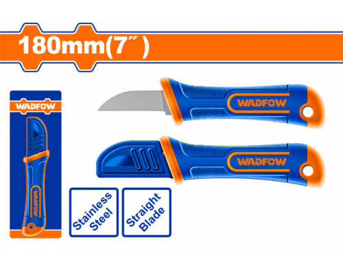 Нож монтажника 180 мм WADFOW WSX8611