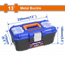 Ящик для инструмента 330х170х140 мм, 7 кг WADFOW WTB3313