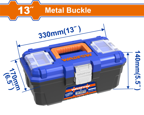 Ящик для инструмента 330х170х140 мм, 7 кг WADFOW WTB3313