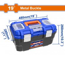 Ящик для инструмента 480х280х260 мм, 18 кг WADFOW WTB3319