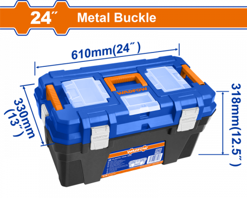 Ящик для инструмента 610х330х318 мм, 22 кг WADFOW WTB3324