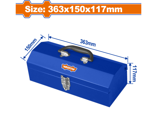 Ящик для инструмента 363х150х117 мм WADFOW WTB8A11