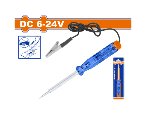 Тестер напряжения автомобильный 6-24В WADFOW WTP414501