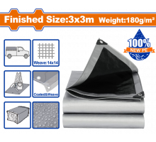 Тент 3х3 м 180 г/м2 WADFOW WTQ8833